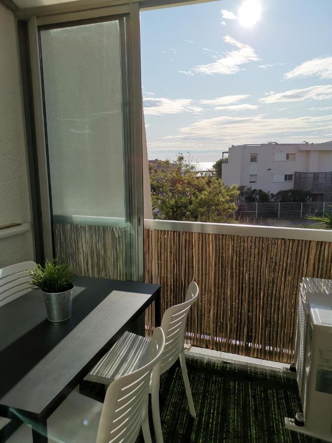 Appartement 1 chambre + parking à deux pas des plages Sète Exterior foto